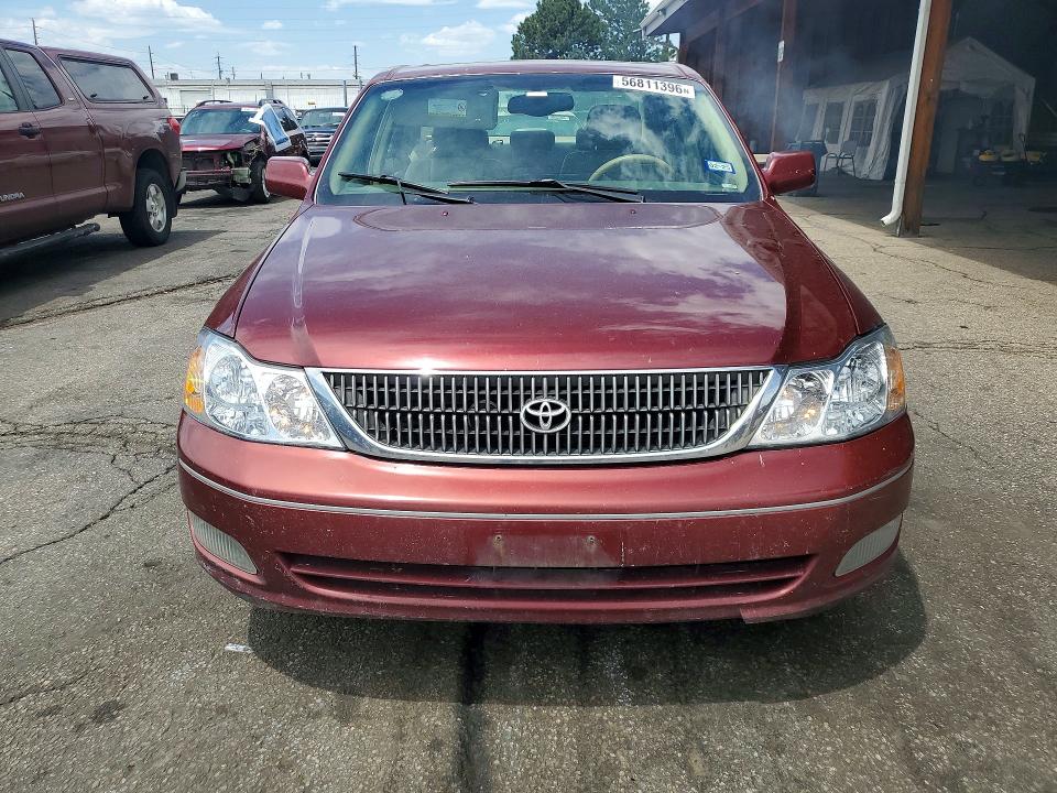 2000 Toyota Avalon VIN 4T1BF28BXYU093215 COPART salvage auction — MECHANICAL, Co - Bill Of Sale-Parts Only, sold $275 on 2026-07-09 (photo 5)
