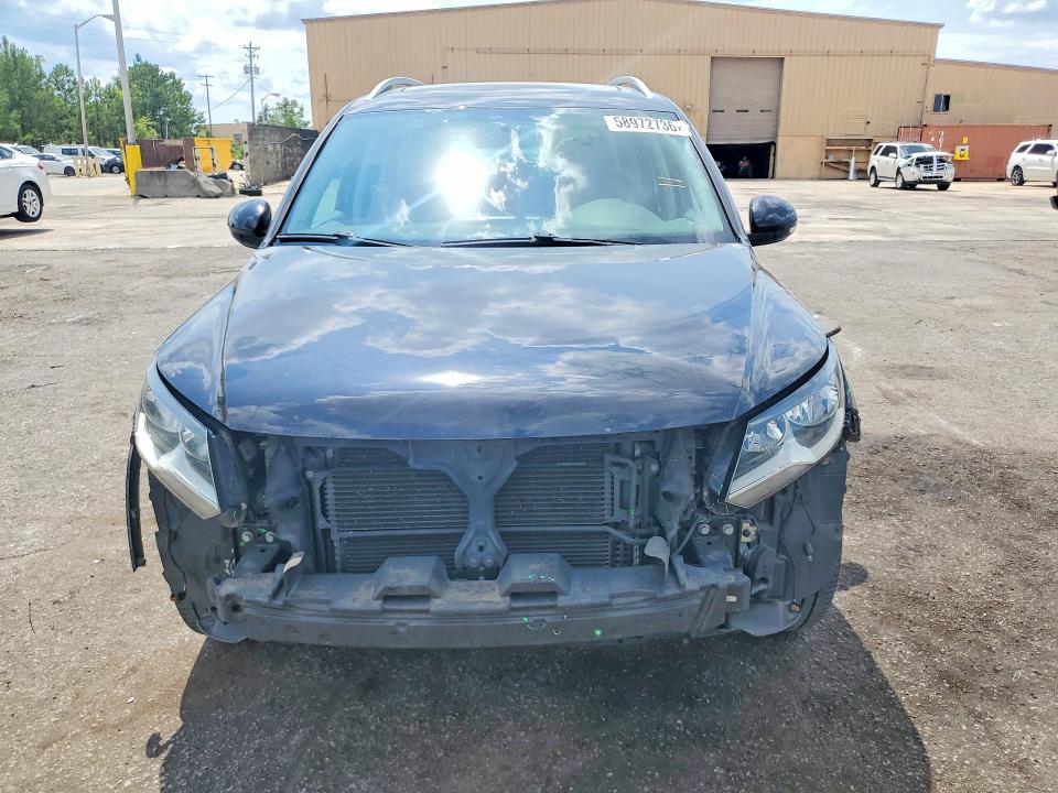 2015 Volkswagen Tiguan VIN WVGAV7AX2FW561859 COPART salvage auction — FRONT END, Sc - Cert Of Title-Salvage, sold $1,400 on 2026-07-24 (photo 5)