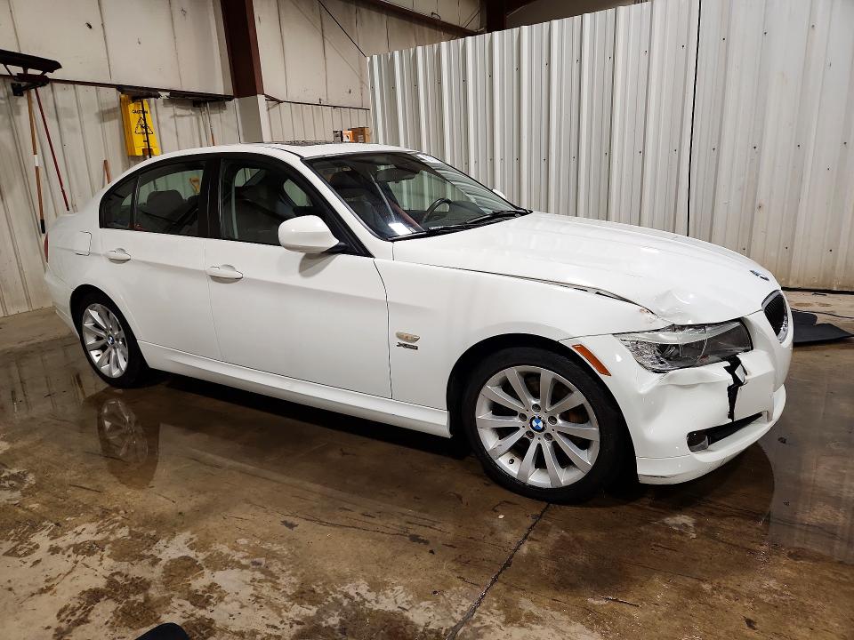 2011 BMW 3er VIN WBAPK5G51BNN31718 COPART salvage auction — FRONT END, De - Salvage Certificate, sold $2,150 on 2026-07-28 (photo 4)