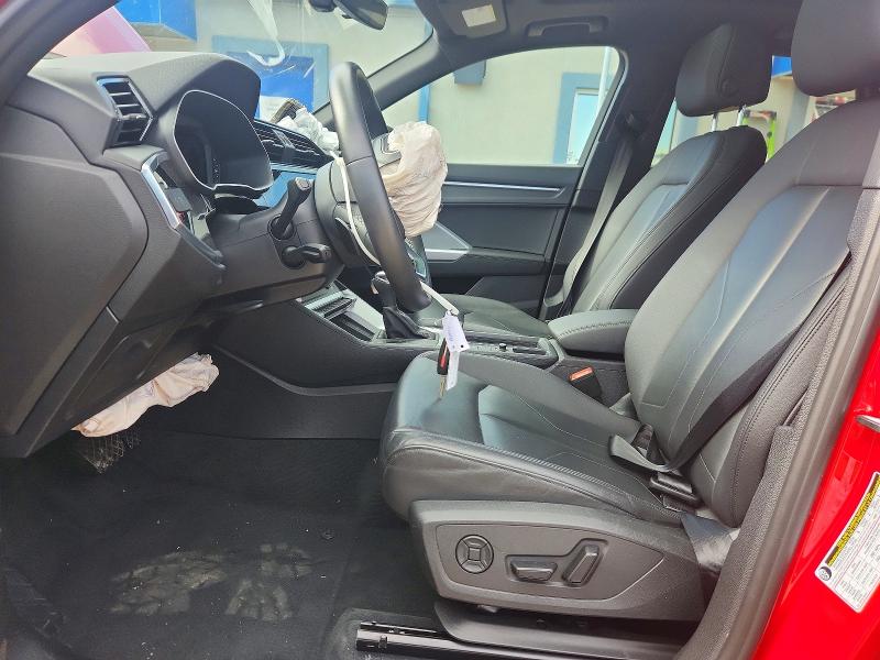 2025 Audi Q3 VIN WA1DECF32S1059421 COPART salvage auction — FRONT END, Fl - Cert Of Title Slvg Rebuildable (P), sold $13,600 on 2026-07-23 (photo 7)