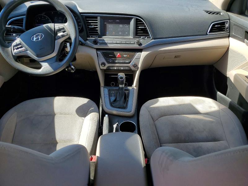2017 Hyundai Elantra VIN KMHD84LF9HU068329 COPART salvage auction — FRONT END, NJ - CERT OF TITLE-SALVAGE, sold $700 on 2026-07-31 (photo 8)