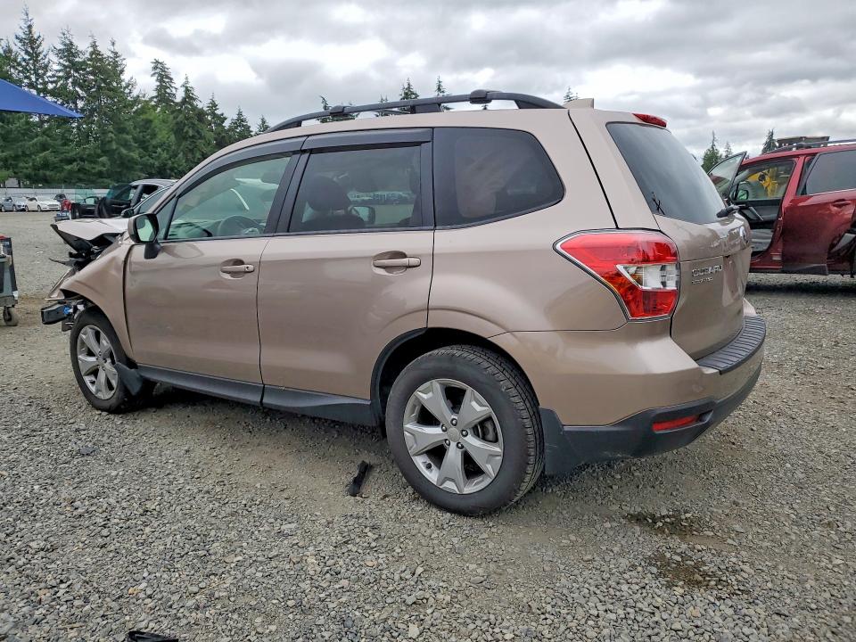 2016 Subaru Forester VIN JF2SJADC2GH511626 COPART salvage auction — FRONT END, Wa - Bill Of Sale, sold $1,550 on 2026-07-14 (photo 2)