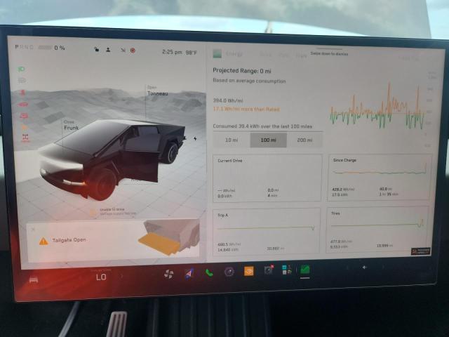 2024 Tesla Cybertruck VIN 7G2CEHED3RA046892 COPART salvage auction — REAR END, FL - CERT OF TITLE SLVG REBUILDABLE, sold $40,750 on 2026-09-04 (photo 9)