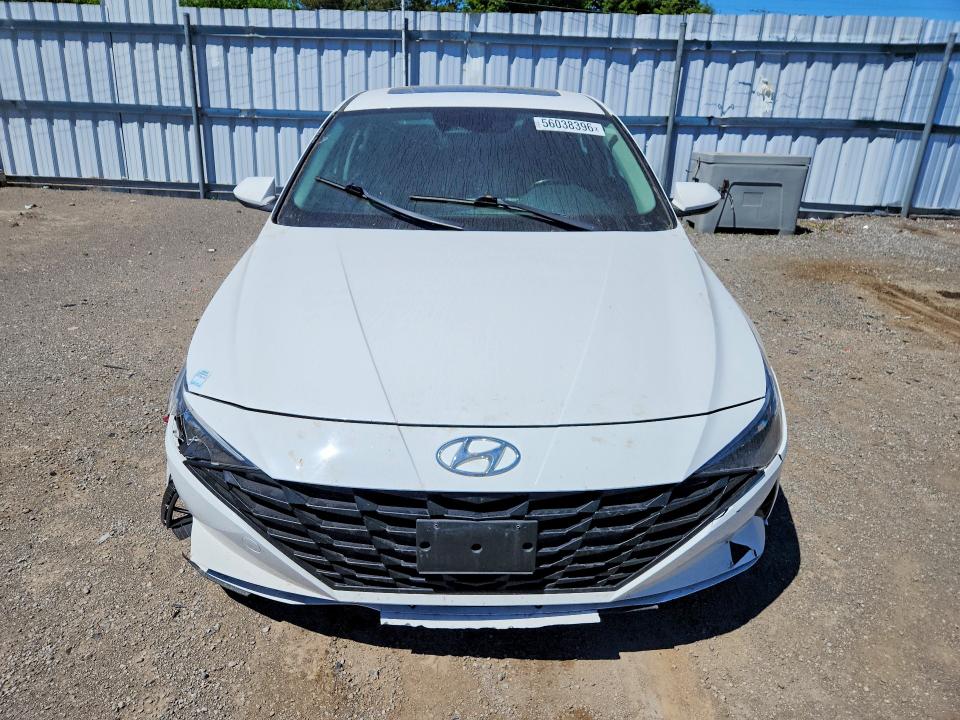 2021 Hyundai Elantra VIN KMHLM4AG9MU167522 COPART salvage auction — FRONT END, On - Permit No Brand - Unfit, sold $4,550 on 2026-07-02 (photo 5)