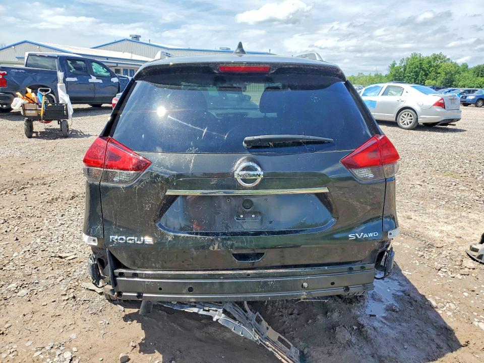 2017 Nissan Rogue VIN KNMAT2MV4HP504874 COPART salvage auction — FRONT END, Ny - Mv-907A Salvage Certificate, sold $650 on 2026-07-15 (photo 6)