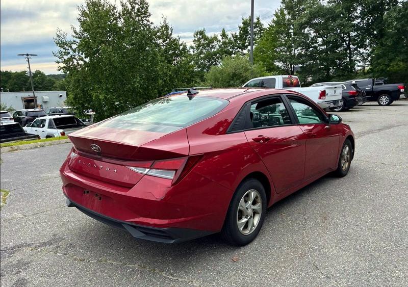 2023 Hyundai Elantra VIN KMHLL4AG5PU436798 COPART salvage auction — MINOR DENT/SCRATCHES, Nj - Certificate Of Title (P), sold $1,950 on 2026-07-23 (photo 4)