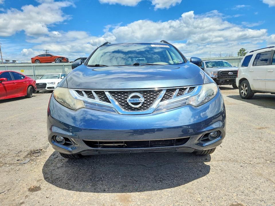 2013 Nissan Murano VIN JN8AZ1MW4DW322081 COPART salvage auction — MECHANICAL, Pa - Cert Of Title, sold $450 on 2026-07-31 (photo 5)