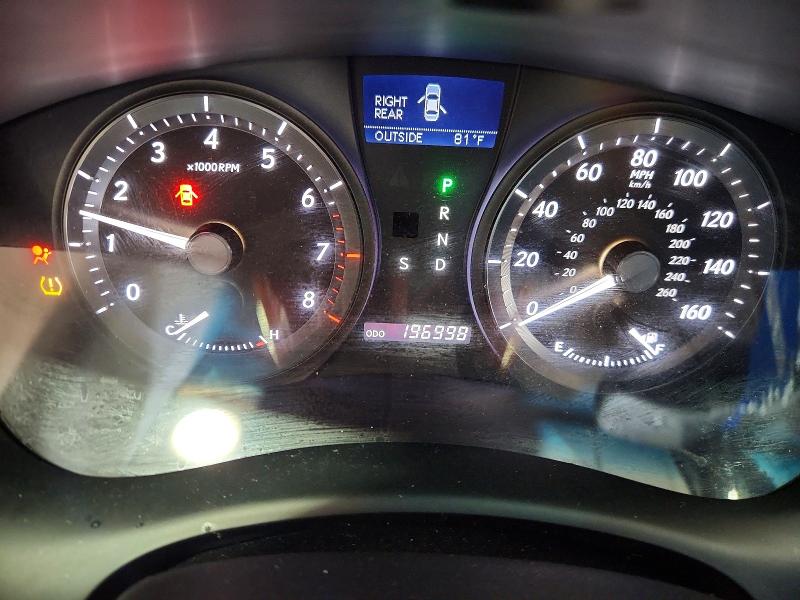 2008 Lexus Es 350 VIN JTHBJ46GX82221038 COPART salvage auction — SIDE, Va - Cert Of Title - Salvage, sold $900 on 2026-07-10 (photo 9)