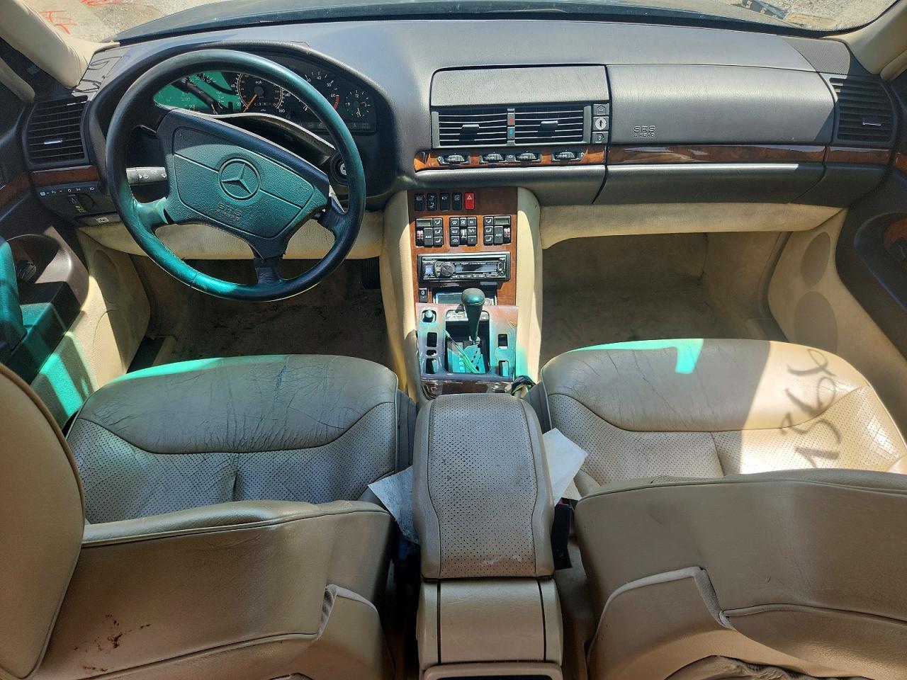 1994 Mercedes-Benz S-Class VIN WDBGA51E4RA167308 COPART salvage auction — Minor Dent/Scratches, WI - CERTIFICATE OF TITLE (P), sold $2,600 on 2026-07-09 (photo 8)