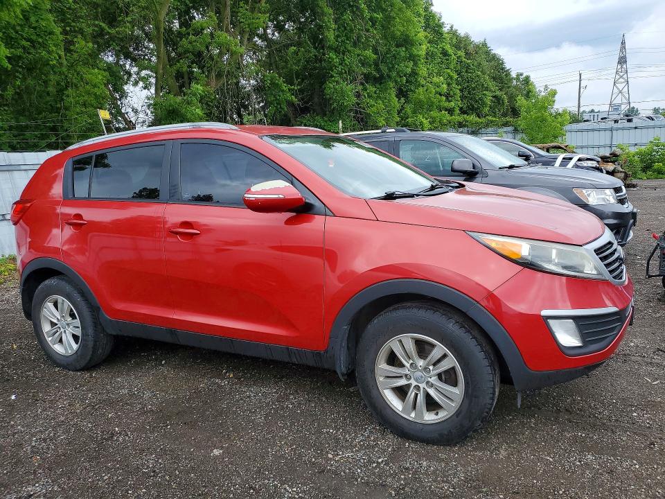 2013 Kia VIN KNDPB3A25D7529810 COPART salvage auction — MECHANICAL, On - Permit No Brand - Unfit, sold $1,100 on 2026-07-21 (photo 4)