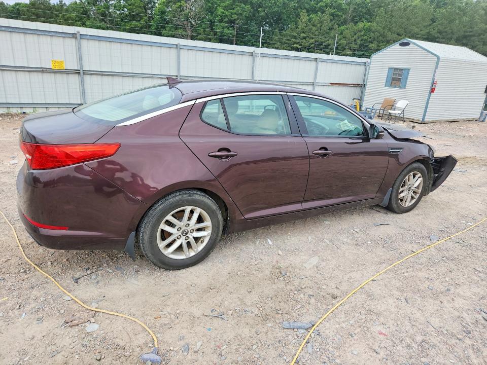 2011 Kia Optima VIN KNAGM4A71B5070549 COPART salvage auction — FRONT END, Va - Cert Of Title - Salvage, sold $650 on 2026-07-14 (photo 3)