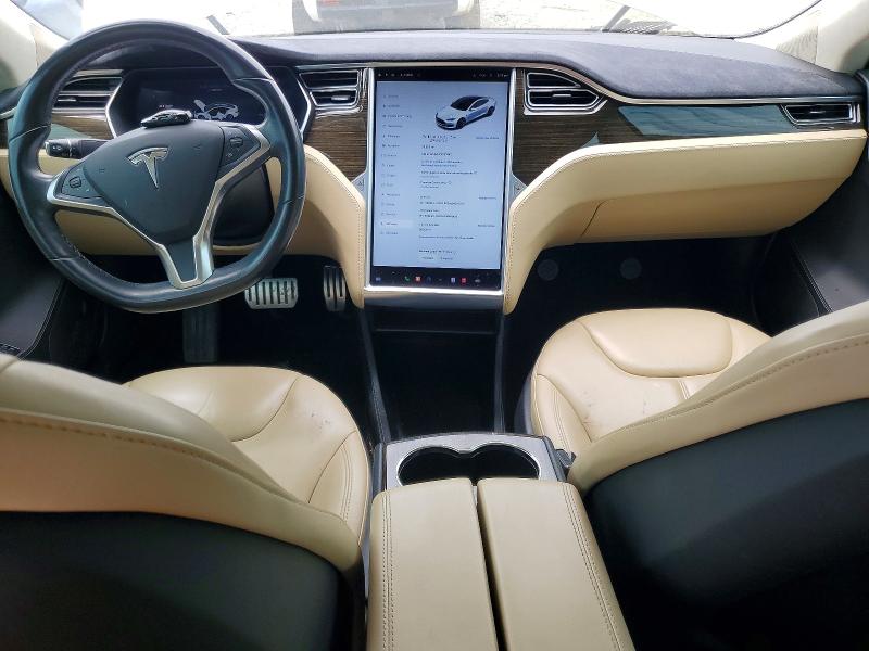 2014 Tesla Model s VIN 5YJSA1H16EFP57440 COPART salvage auction — FRONT END, Tn - Salvage Certificate, sold $7,600 on 2026-07-14 (photo 8)