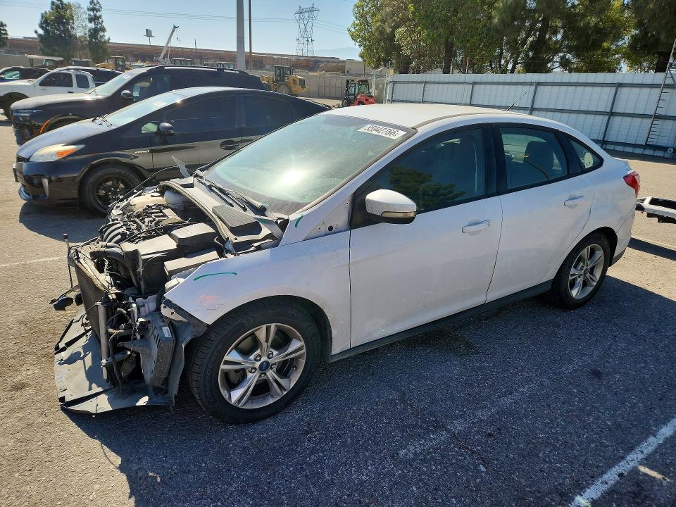 2014 Ford Focus VIN 1FADP3F21EL376080 COPART salvage auction — FRONT END, Ca - Salvage Certificate, sold $275 on 2026-07-02 (photo 1)