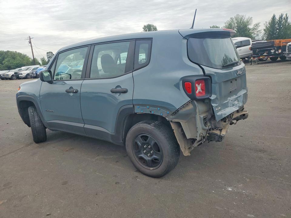 2017 Jeep VIN ZACCJBAH7HPE65939 COPART salvage auction — REAR END, Or - Salvage Title Certificate, sold $1,100 on 2026-08-19 (photo 2)