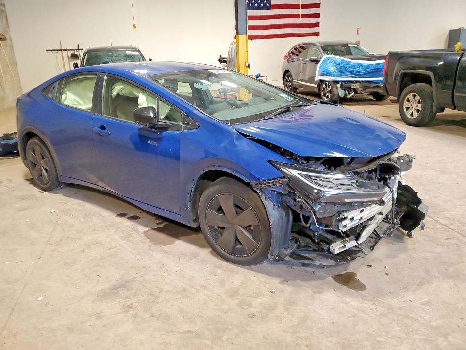 2023 Toyota Prius VIN JTDACAAU7P3003392 COPART salvage auction — FRONT END, Pa - Certificate Of Salvage, sold $4,500 on 2026-07-08 (photo 4)