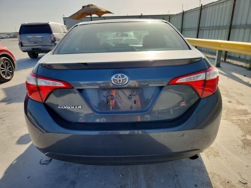 2016 Toyota Corolla VIN 5YFBURHE9GP507545 COPART salvage auction — SIDE, Tx - Certificate Of Title (P), sold $5,200 on 2026-07-07 (photo 6)