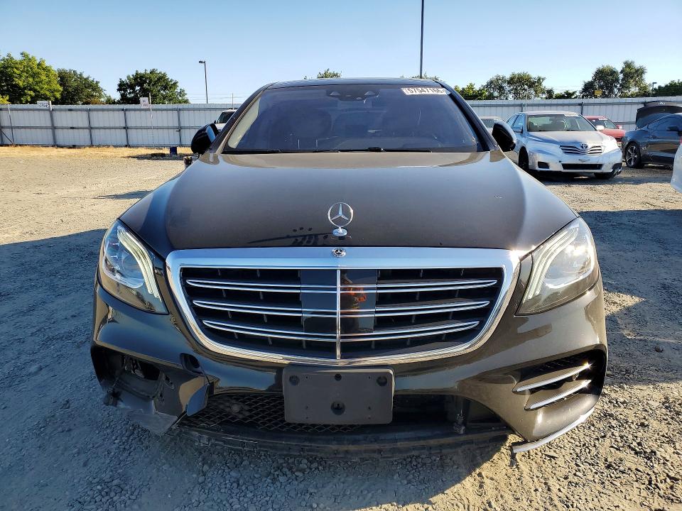 2019 Mercedes-benz S class VIN WDDUG8DB8KA426092 COPART salvage auction — REAR END, CA - SALVAGE CERTIFICATE, sold $8,600 on 2026-07-30 (photo 5)