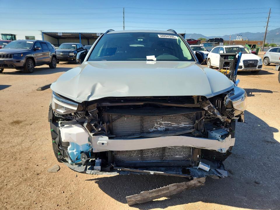 2024 Volvo Xc40 VIN YV4L12UK2R2287860 COPART salvage auction — FRONT END, Co - Salvage Title, sold $7,100 on 2026-07-15 (photo 5)