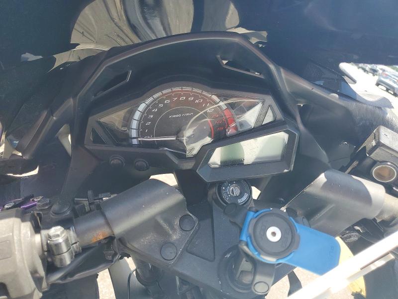 2017 Kawasaki Ex300 VIN JKAEX8A1XHDA31703 COPART salvage auction — FRONT END, Fl - Cert Of Title Slvg Rebuildable, sold $350 on 2026-07-09 (photo 7)