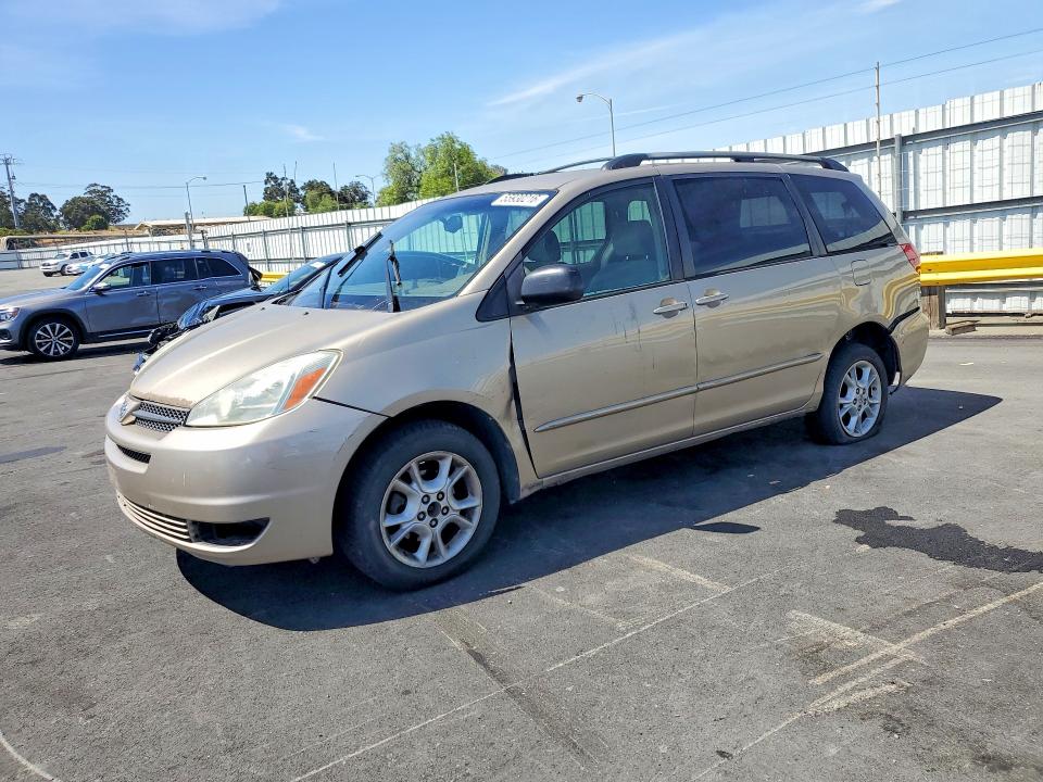 2004 Toyota Sienna VIN 5TDBA23C74S003844 COPART salvage auction — SIDE, Ca - Salvage Certificate, sold $475 on 2026-07-27 (photo 1)