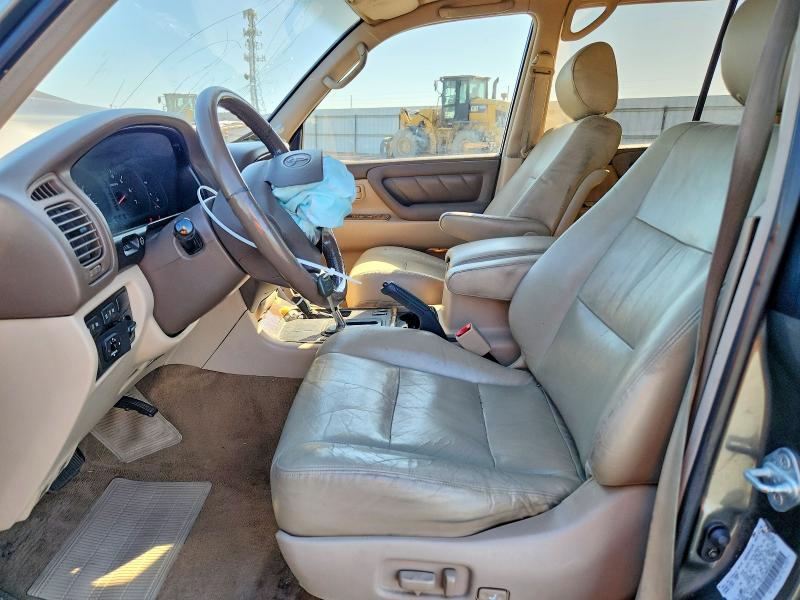 1998 Toyota Land cruiser VIN JT3HT05J8W0023406 COPART salvage auction — FRONT END, CA - SALVAGE CERTIFICATE, sold $2,500 on 2026-07-13 (photo 7)