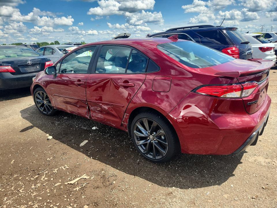 2025 Toyota VIN 5YFS4MCE3SP239272 COPART salvage auction — SIDE, Wv - Salvage Certificate, sold $250 on 2026-07-21 (photo 2)