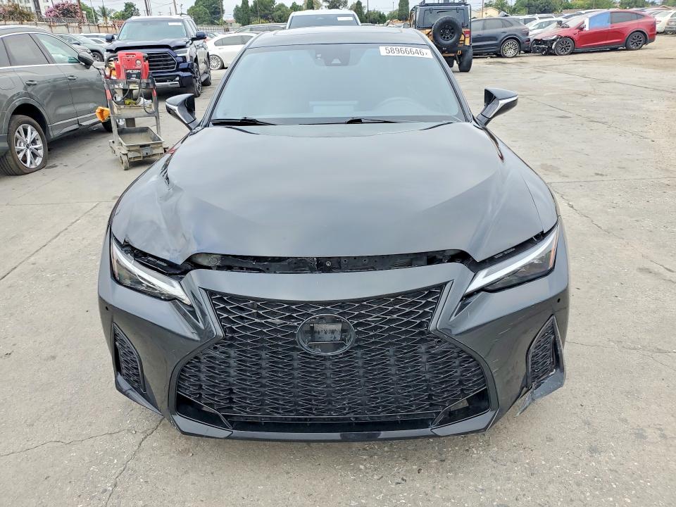 2022 Lexus Is VIN JTHDA1D2XN5118047 COPART salvage auction — FRONT END, Nv - Dis/Dlr/Exp Only Salvage Title (P), sold $11,900 on 2026-07-23 (photo 5)