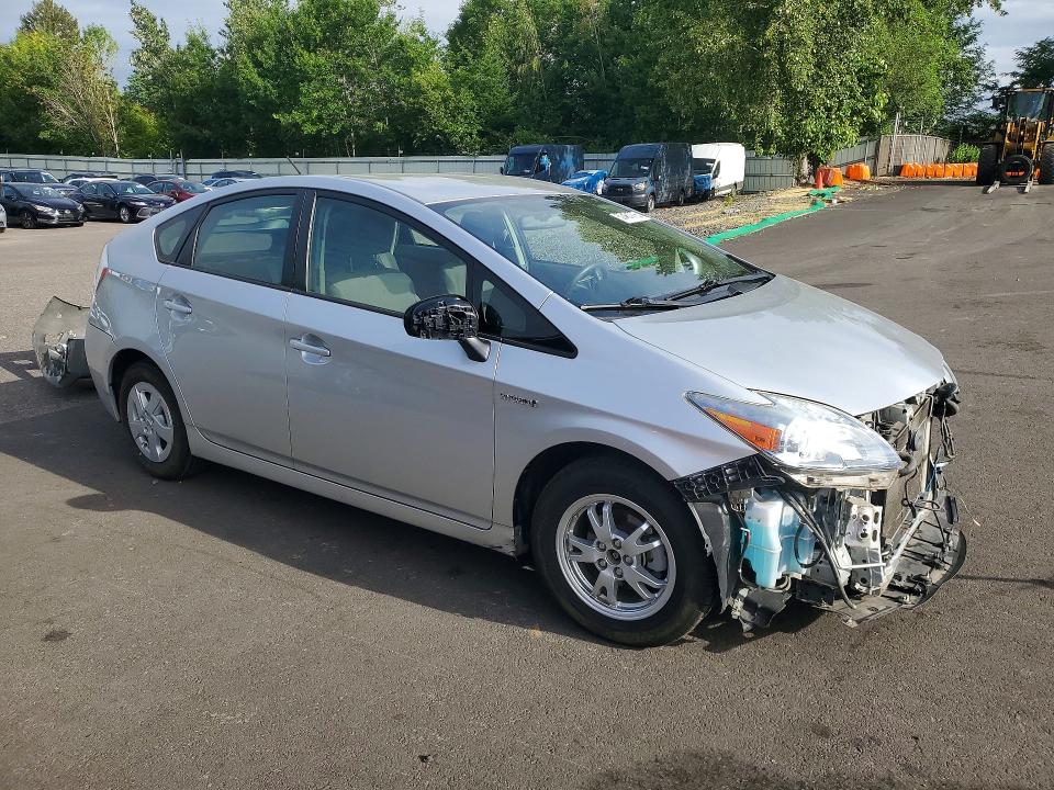 2011 Toyota Prius VIN JTDKN3DU0B5316769 COPART salvage auction — FRONT END, OR - SALVAGE TITLE CERTIFICATE, sold $1,050 on 2026-07-29 (photo 4)