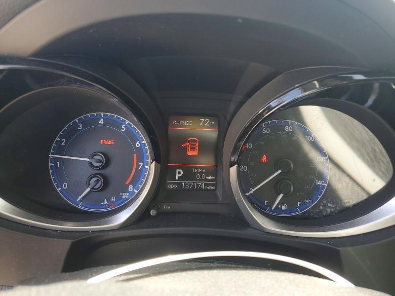 2014 Toyota Corolla VIN 5YFBURHE0EP130911 COPART salvage auction — SIDE, CA - SALVAGE CERTIFICATE, sold $1,700 on 2026-07-21 (photo 9)
