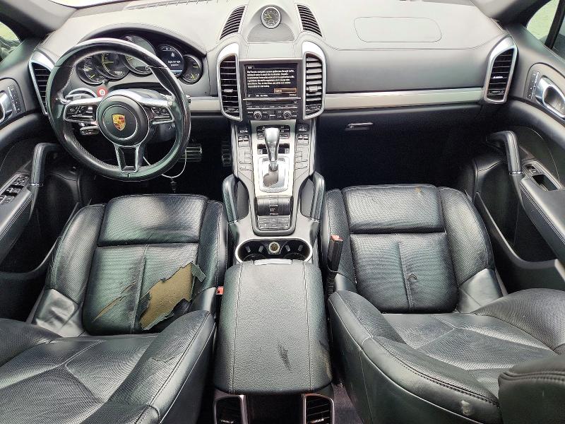 2015 Porsche Cayenne VIN WP1AE2A24FLA50214 COPART salvage auction — REAR END, KY - CERT OF TITLE-SALVAGE, sold $6,200 on 2026-07-30 (photo 8)