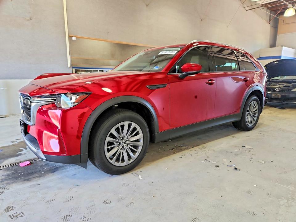 2024 Mazda Cx-90 VIN JM3KKCHD1R1105303 COPART salvage auction — FRONT END, Va - Cert Of Title - Salvage, sold $8,900 on 2026-07-10 (photo 1)