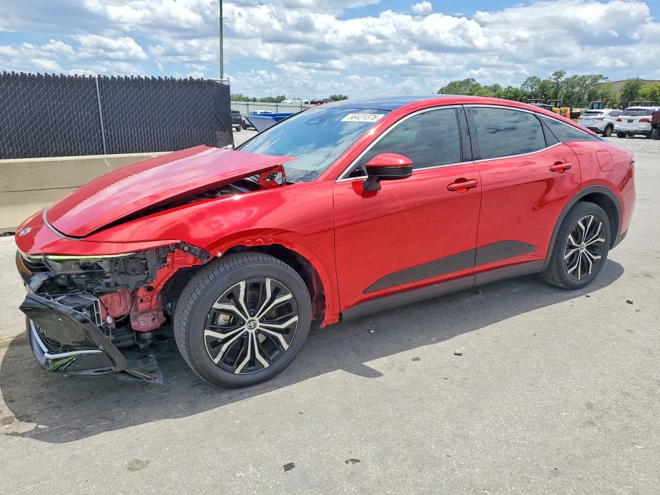 2023 Toyota Crown VIN JTDAAAAF5P3013717 COPART salvage auction — FRONT END, Fl - Cert Of Title Slvg Rebuildable, sold $15 on 2026-07-30 (photo 1)