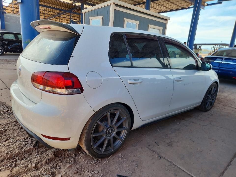 2012 Volkswagen Gti VIN WVWHV7AJ9CW308371 COPART salvage auction — FRONT END, Az - Cert Of Title - Salvage, sold $2,550 on 2026-07-02 (photo 3)