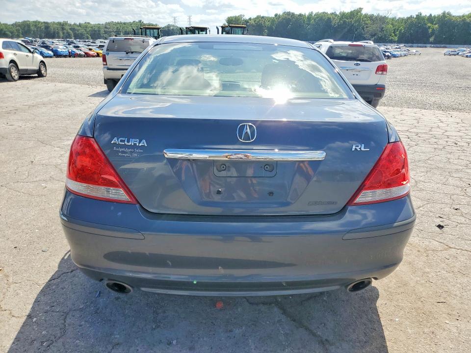 2008 Acura Rl VIN JH4KB16678C003572 COPART salvage auction — SIDE, TN - SALVAGE CERTIFICATE, sold $800 on 2026-07-30 (photo 6)