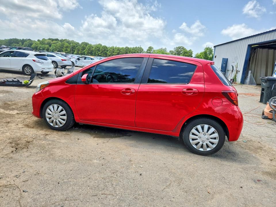 2015 Toyota Yaris VIN VNKKTUD31FA039184 COPART salvage auction — SIDE, La - Cert Of Title-Salvage, sold $2,300 on 2026-07-16 (photo 2)