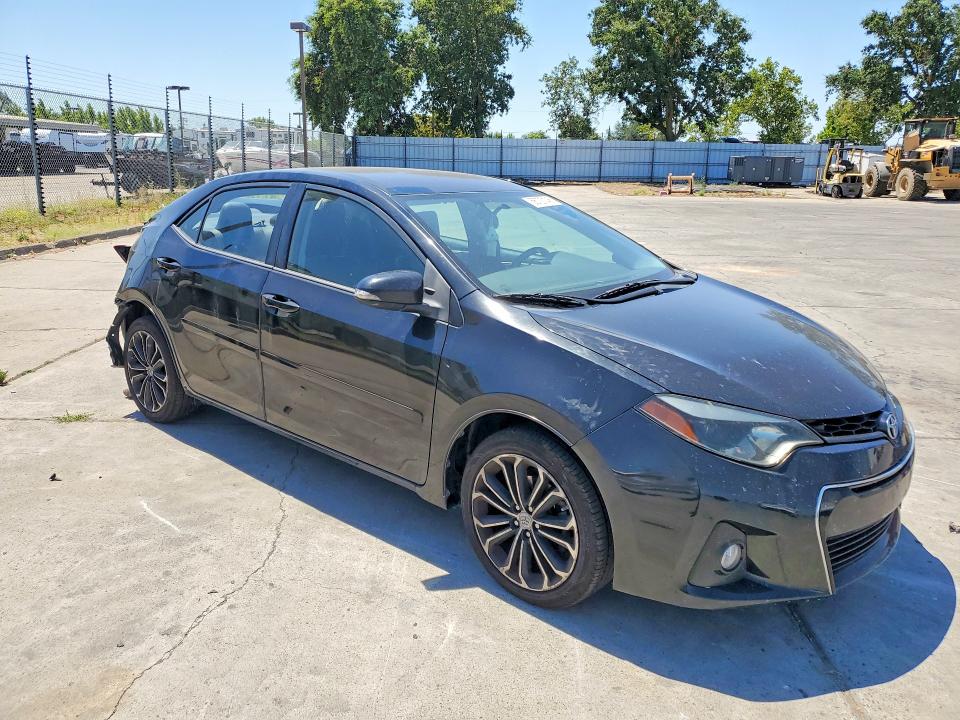 2015 Toyota Corolla VIN 5YFBURHE7FP291662 COPART salvage auction — REAR END, CA - SALVAGE CERTIFICATE, sold $2,050 on 2026-07-20 (photo 4)