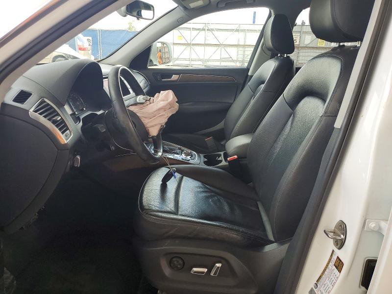 2017 Audi Q5 VIN WA1C2AFP7HA078163 COPART salvage auction — FRONT END, TX - SALVAGE VEHICLE TITLE, sold $2,700 on 2026-07-24 (photo 7)
