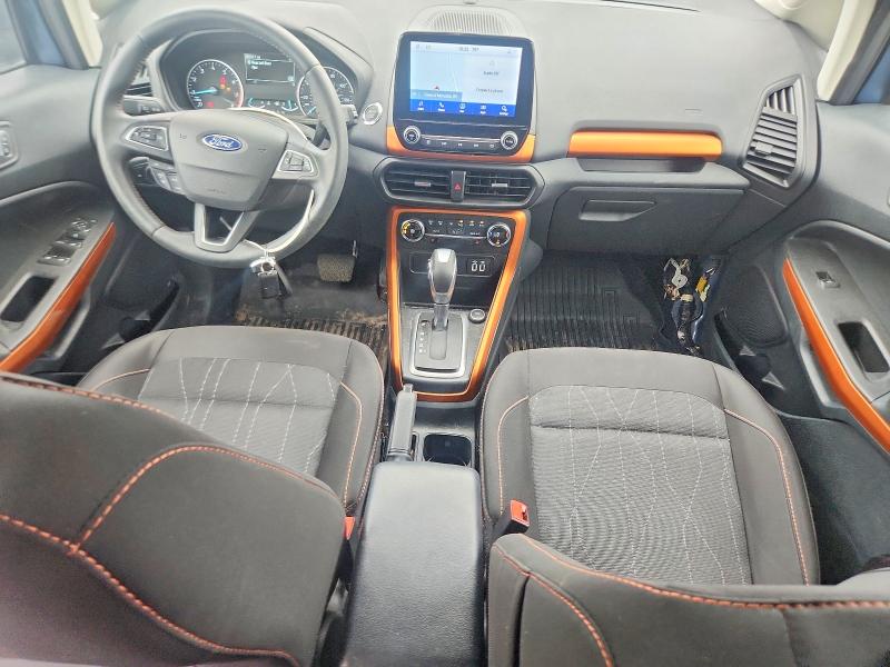 2022 Ford Ecosport VIN MAJ6S3GL4NC466550 COPART salvage auction — REAR END, Salvage Title, sold $175 on 2026-07-27 (photo 8)