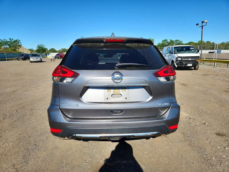 2018 Nissan Rogue VIN JN8AT2MV7JW316513 COPART salvage auction — FRONT END, NY - MV-907A SALVAGE CERTIFICATE, sold $3,800 on 2026-07-20 (photo 6)