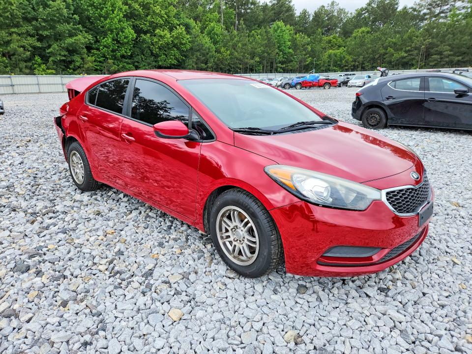 2016 Kia Forte VIN KNAFK4A64G5482237 COPART salvage auction — REAR END, GA - CERT OF TITLE-SALVAGE, sold $1,200 on 2026-07-30 (photo 4)