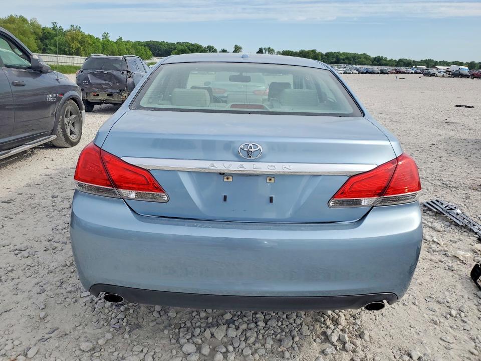 2012 Toyota Avalon VIN 4T1BK3DB5CU452308 COPART salvage auction — FRONT END, Mi - Certificate Of Title, sold $3,150 on 2026-07-02 (photo 6)