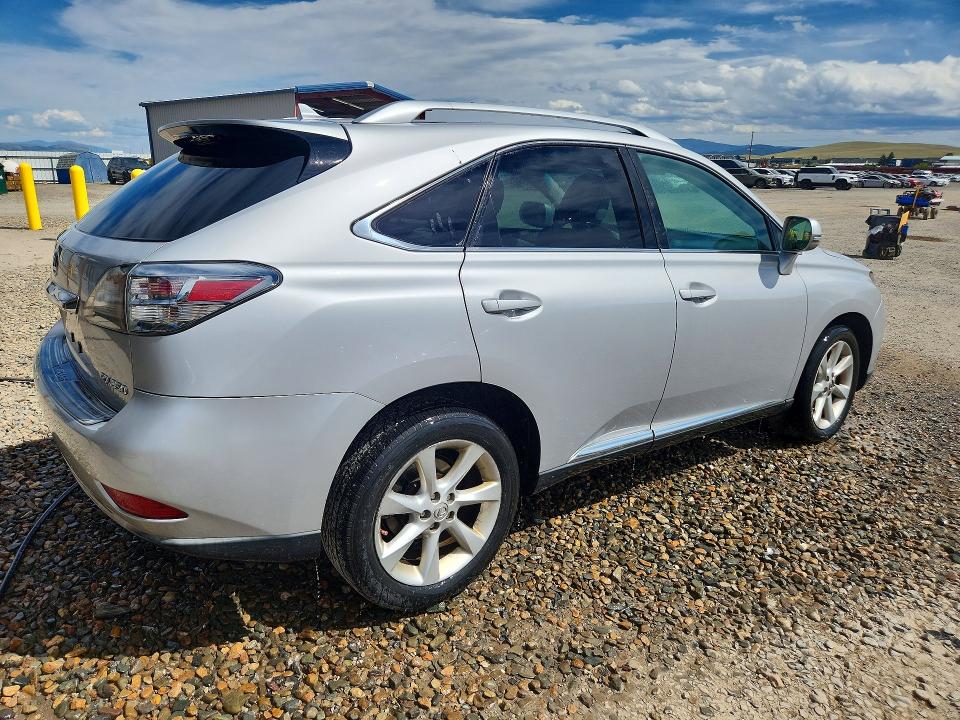 2010 Lexus Rx 350 VIN 2T2BK1BA3AC002181 COPART salvage auction — MINOR DENT/SCRATCHES, IN - CERTIFICATE OF TITLE, sold $675 on 2026-07-28 (photo 3)