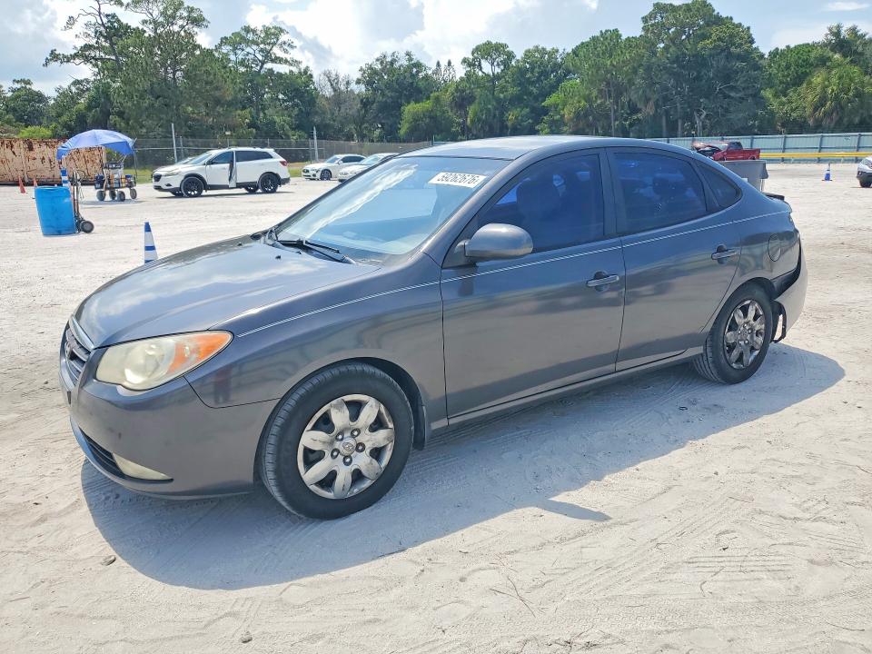 2008 Hyundai Elantra VIN KMHDU46D58U310796 COPART salvage auction — REAR END, FL - CERT OF TITLE SLVG REBUILDABLE, sold $450 on 2026-07-08 (photo 1)