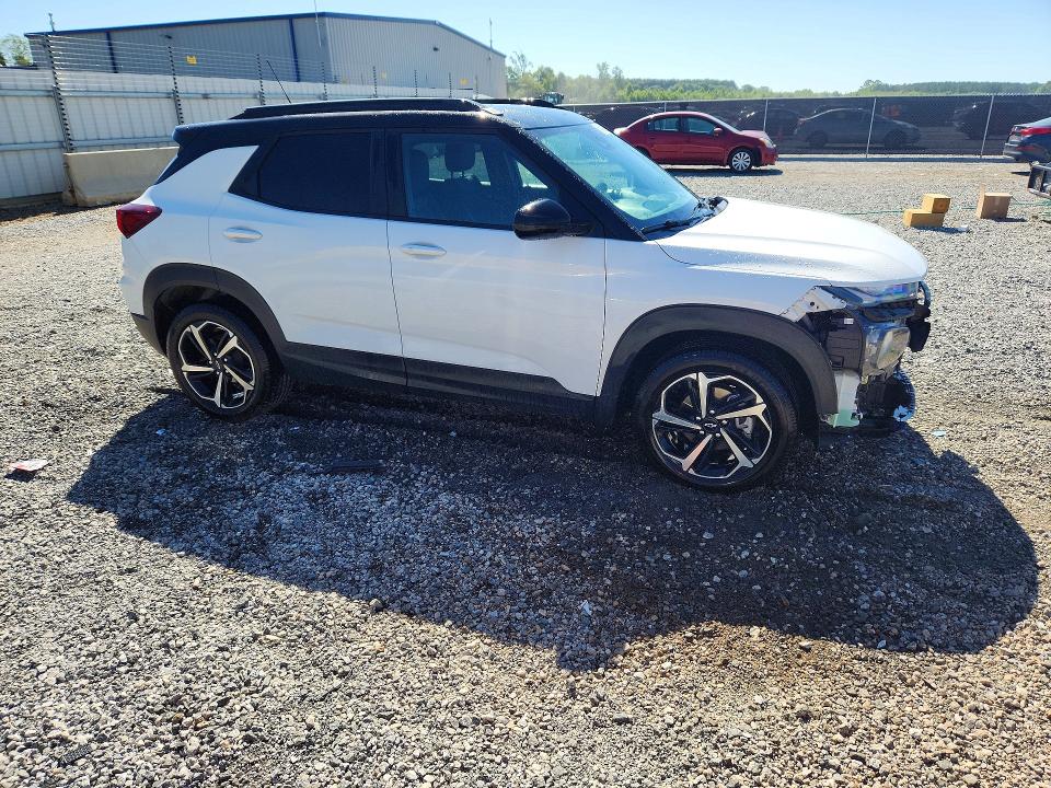 2022 Chevrolet Trailblazer VIN KL79MTSL8NB019182 COPART salvage auction — FRONT END, Sc - Cert Of Title-Salvage, sold $5,100 on 2026-07-27 (photo 4)