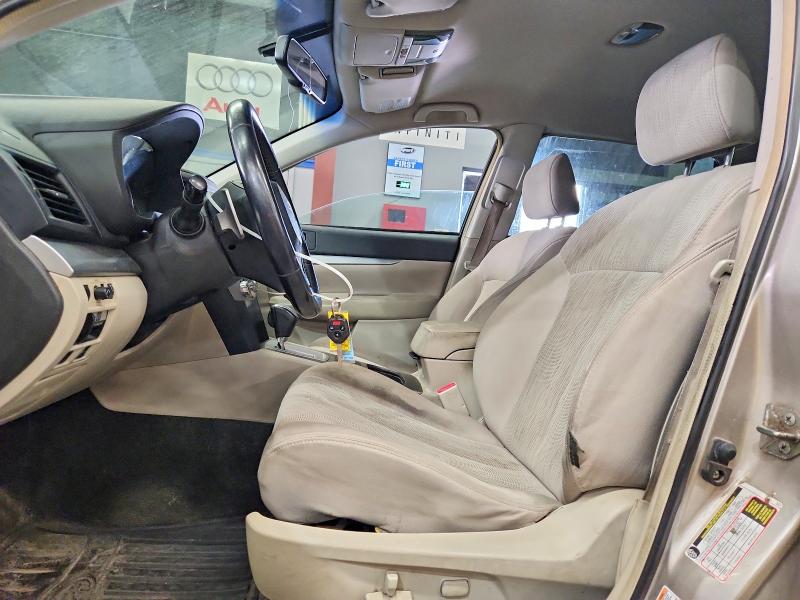 2014 Subaru Outback VIN 4S4BRBCC1E3222371 COPART salvage auction — FRONT END, Vt - Certificate Of Title, sold $1,500 on 2026-07-10 (photo 7)