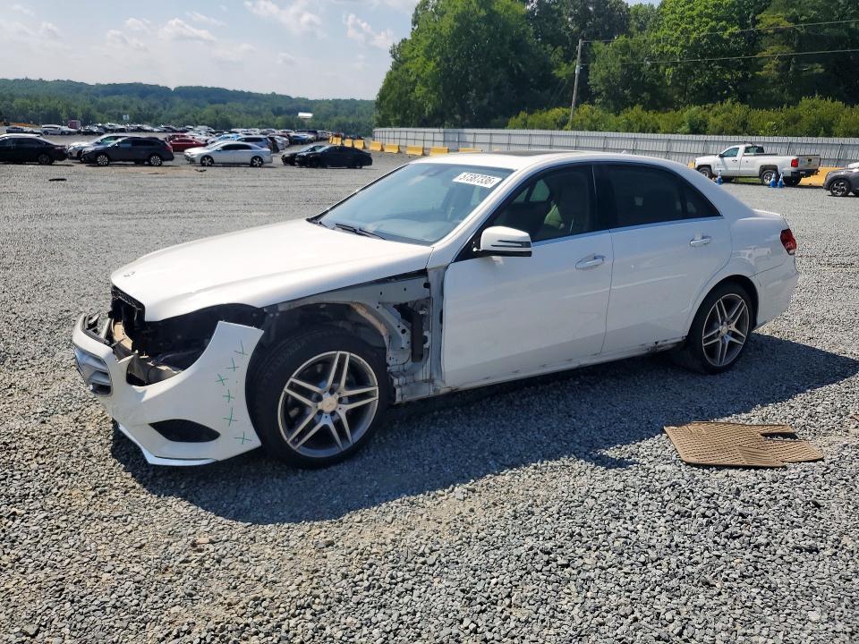 2014 Mercedes-benz E-klasse VIN WDDHF5KBXEA996038 COPART salvage auction — FRONT END, Nc - Salvage Certificate Of Title, sold $1,550 on 2026-07-30 (photo 1)