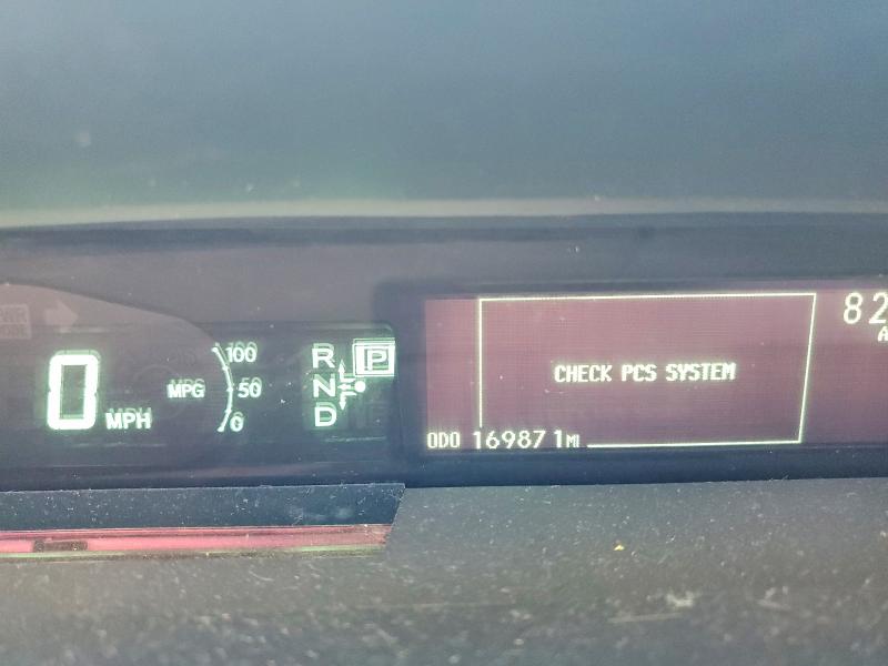 2013 Toyota Prius VIN JTDKN3DU8D5691506 COPART salvage auction — VANDALISM, CA - SALVAGE CERTIFICATE, sold $5,100 on 2026-07-24 (photo 9)