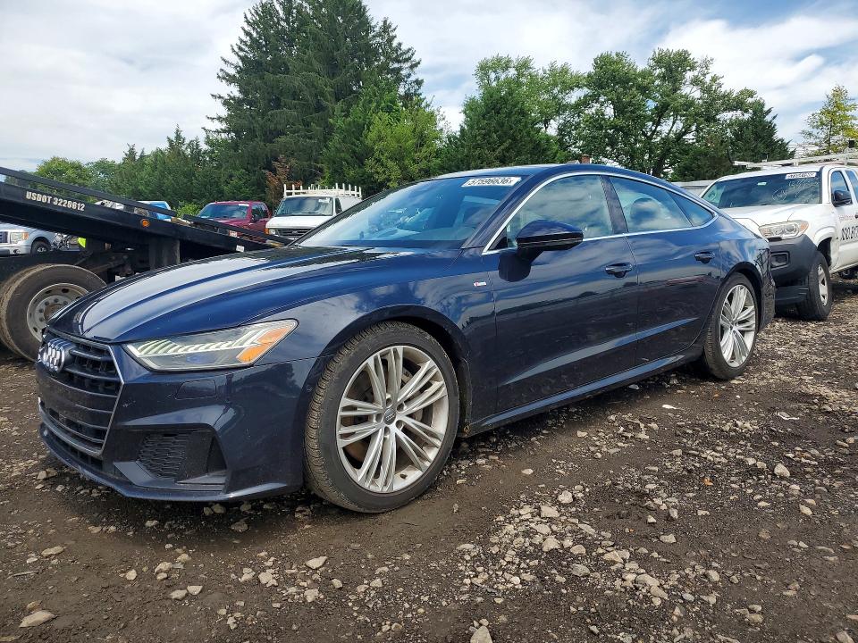 2019 Audi A7 VIN WAUV2AF21KN092091 — COPART salvage auction photo