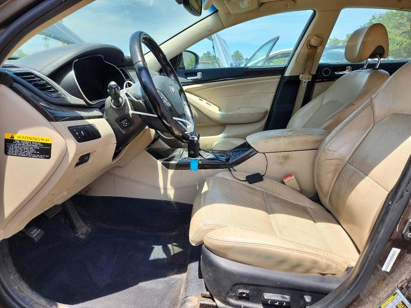 2014 Kia Cadenza VIN KNALN4D79E5166117 COPART salvage auction — MECHANICAL, Il - Certificate Of Title, sold $400 on 2026-07-07 (photo 7)