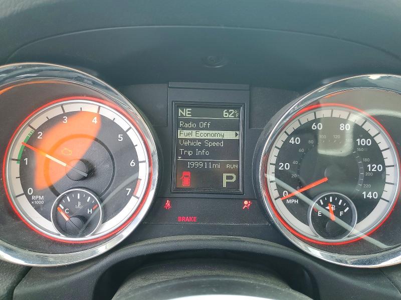 2013 Dodge Durango VIN 1C4RDHAG2DC662186 COPART salvage auction — MINOR DENT/SCRATCHES, Ca - Dis/Dlr/Exp App For Dup Clean, sold $800 on 2026-08-25 (photo 9)